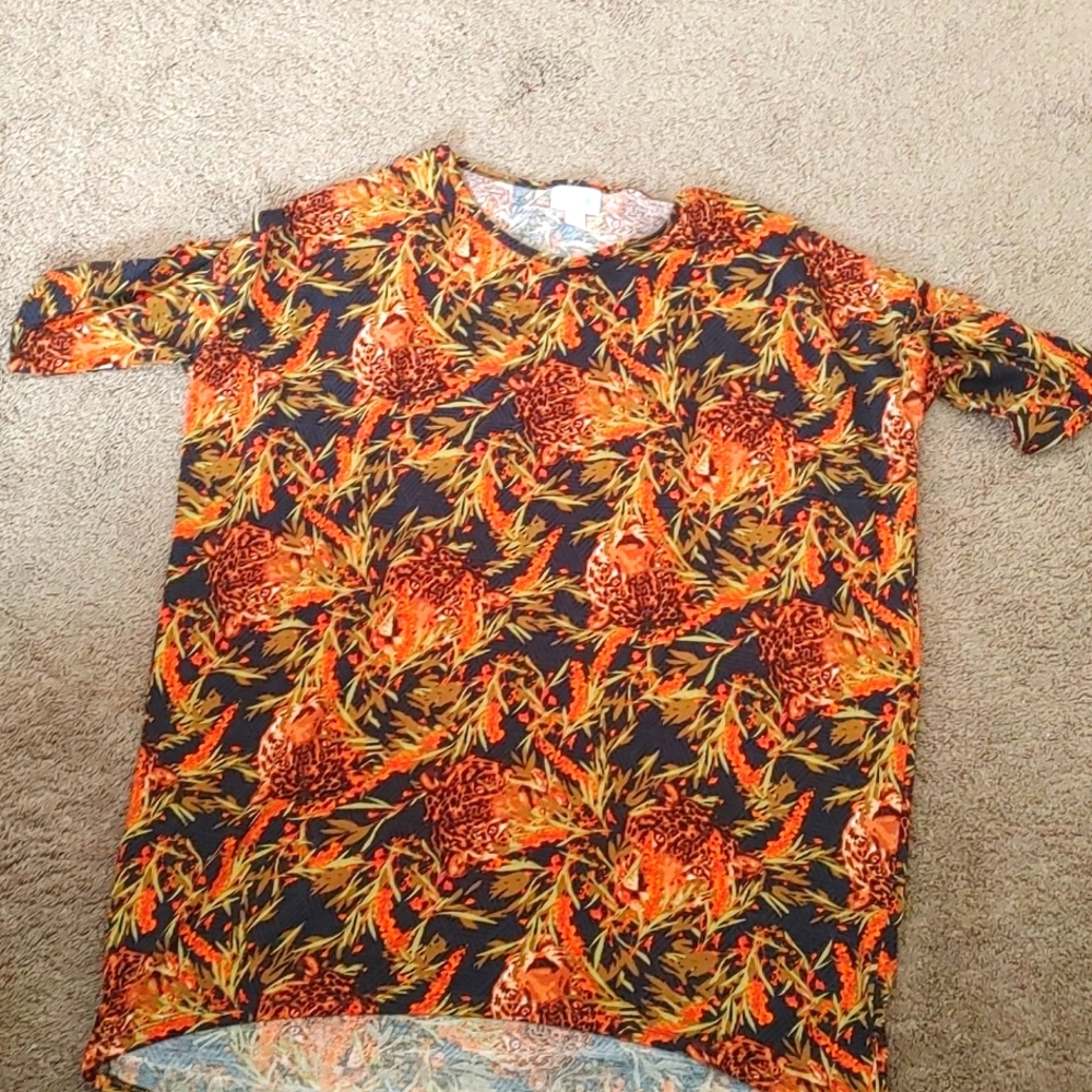 LuLaRoe Irma Size XS Leopard Print